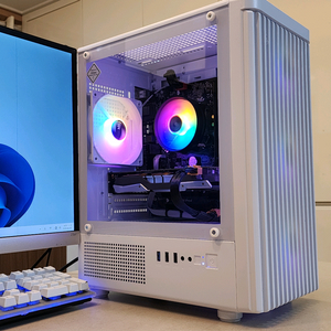 (S급)화이트 인텔i7-4세대급 게이밍 GTX1060, 램16GB, SSD240GB 컴퓨터 본체 팝니다 이미지
