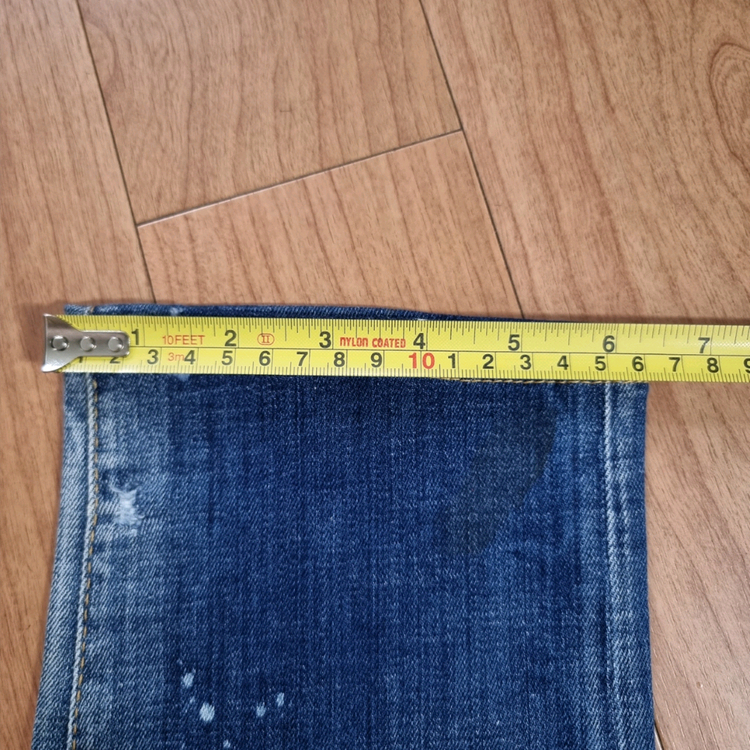 디스퀘어드 빈티지 오일워싱 레드탭 슬림진 44 42 디퀘2 남성청바지 발망 필립플레인 디젤 디올 아르마니 돌체 이미지