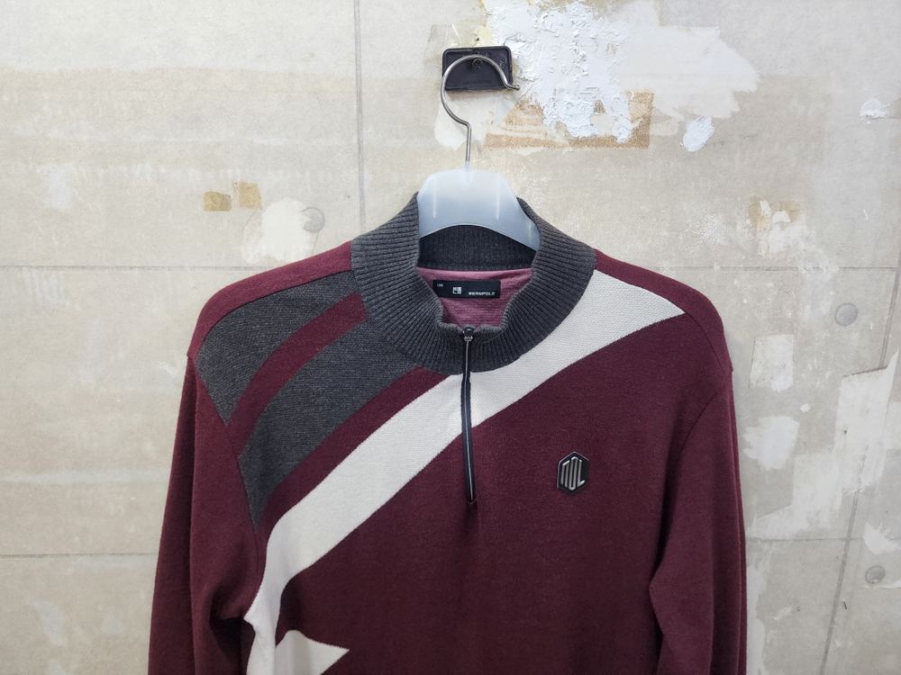 (105)빈폴 골프 정품 남성 방풍 니트/105size/상태우수 이미지