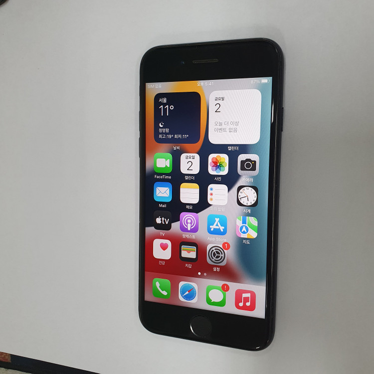 아이폰7 매트블랙 32기가 인스타 액정SS급 배터리성능100% 206820 이미지