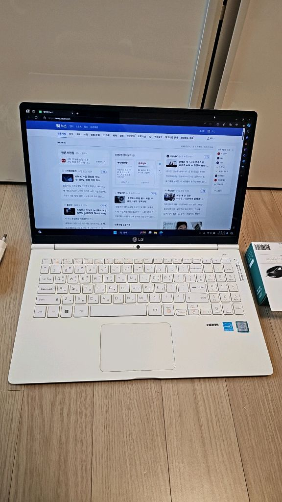 LG 그램 노트북 gram 15인치 i3 엑셀 한글 오피스 이미지