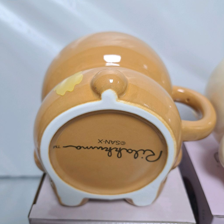 산엑스 리락쿠마 코리락쿠마 차이로이 코구마 머그 머그컵 이미지
