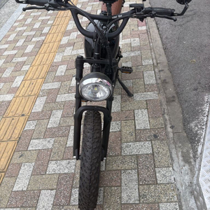 전기자전거 배달용 세트 이미지