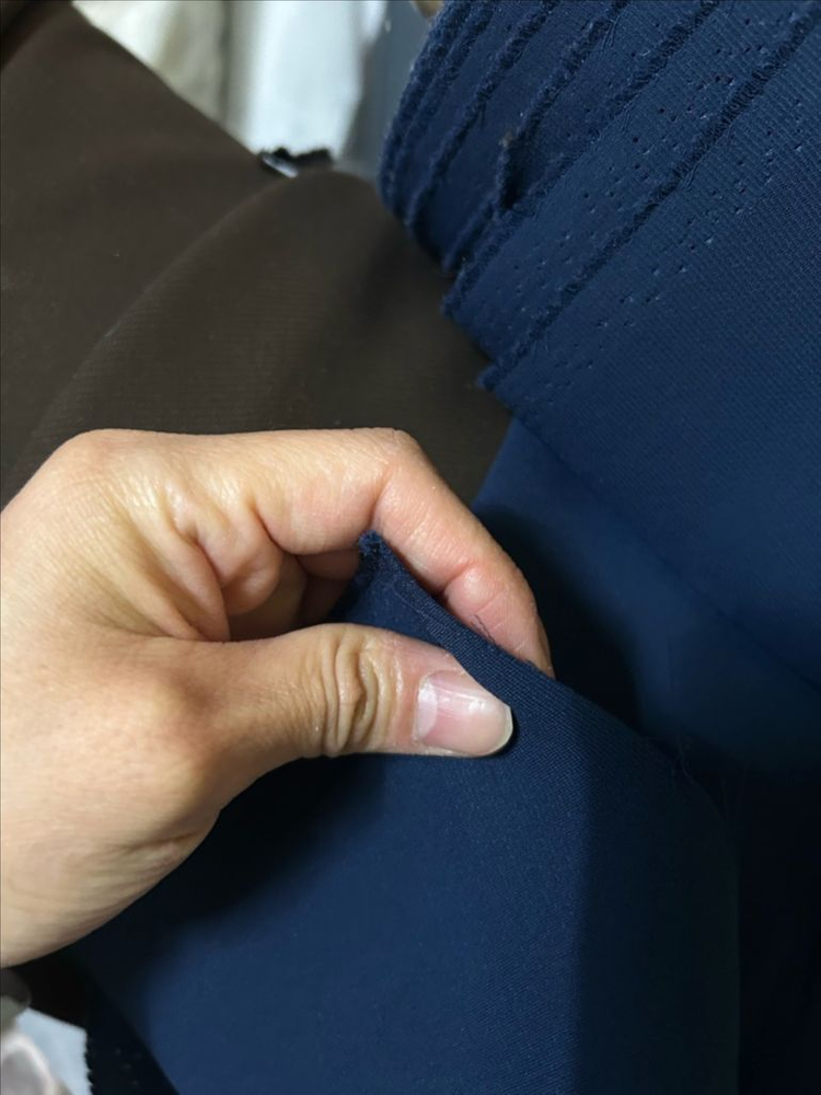 네이비 원단 1필 이미지