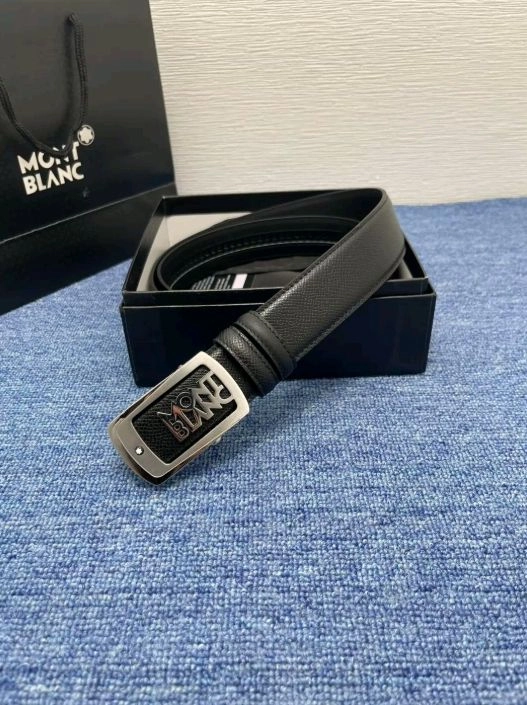몽블랑 가죽 벨트 이미지