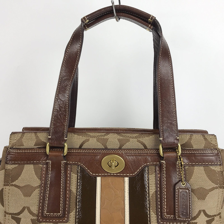 코치 COACH 빈티지 토트백 핸드백 여성 가방 이미지