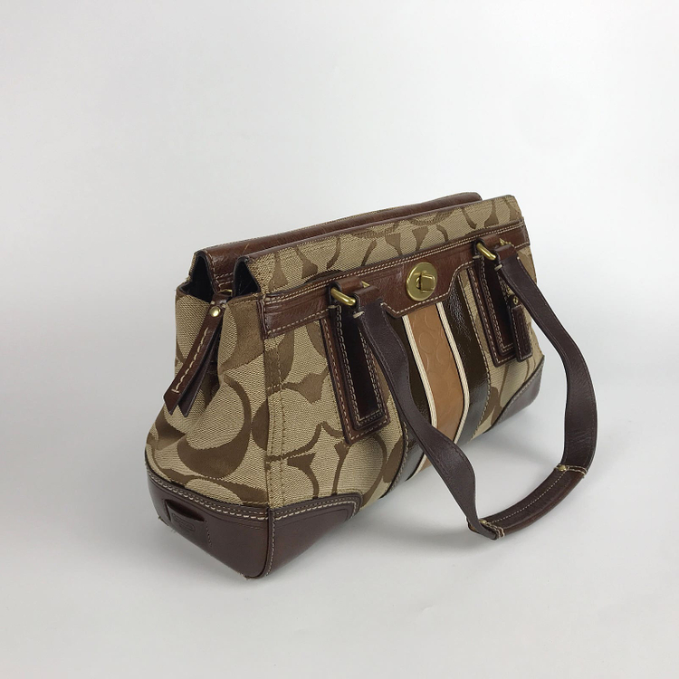 코치 COACH 빈티지 토트백 핸드백 여성 가방 이미지