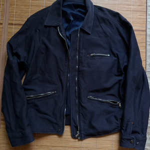 솔리드 옴므 우영미 블루종 자켓 블랙 100L 48 이미지