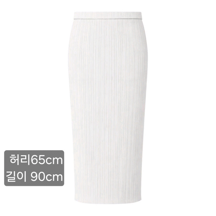 이세이미야케 플리츠 플리즈 베이직 스커트 라이트그레이 PP05JG112 이미지