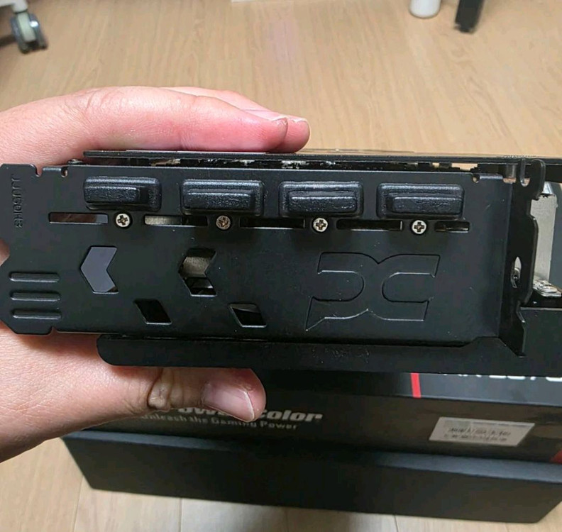 PowerColor 라데온 RX 9070 XT 16GB 헬하운드 그래픽카드 이미지