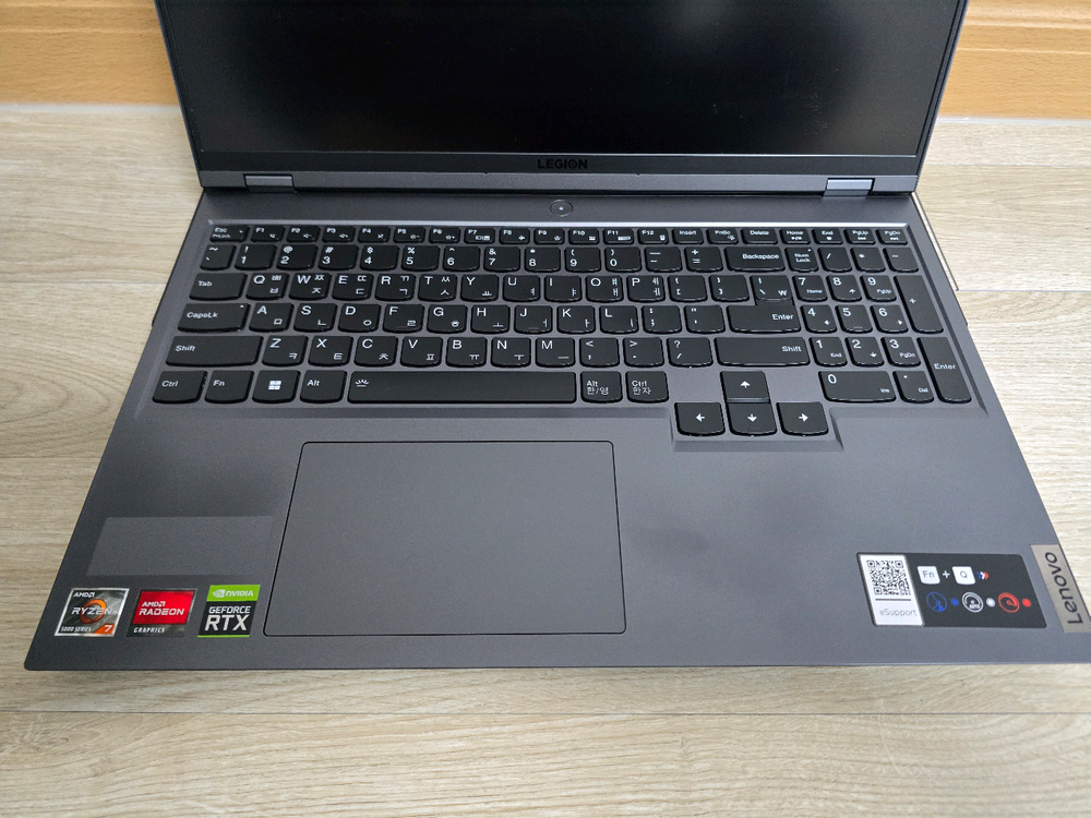 레노버 리전(lenovo legion) 5 Pro 게이밍 노트북 RTX 3070 이미지