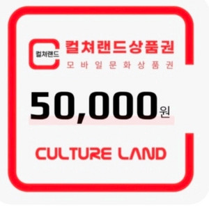 컬쳐 5만원 이미지