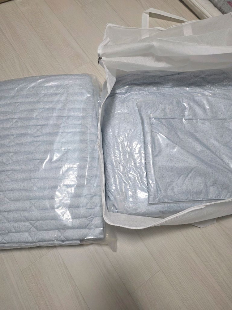 알레르망 차렵이불 D+ 누빔패드Q 베개커버2P 세트 이미지