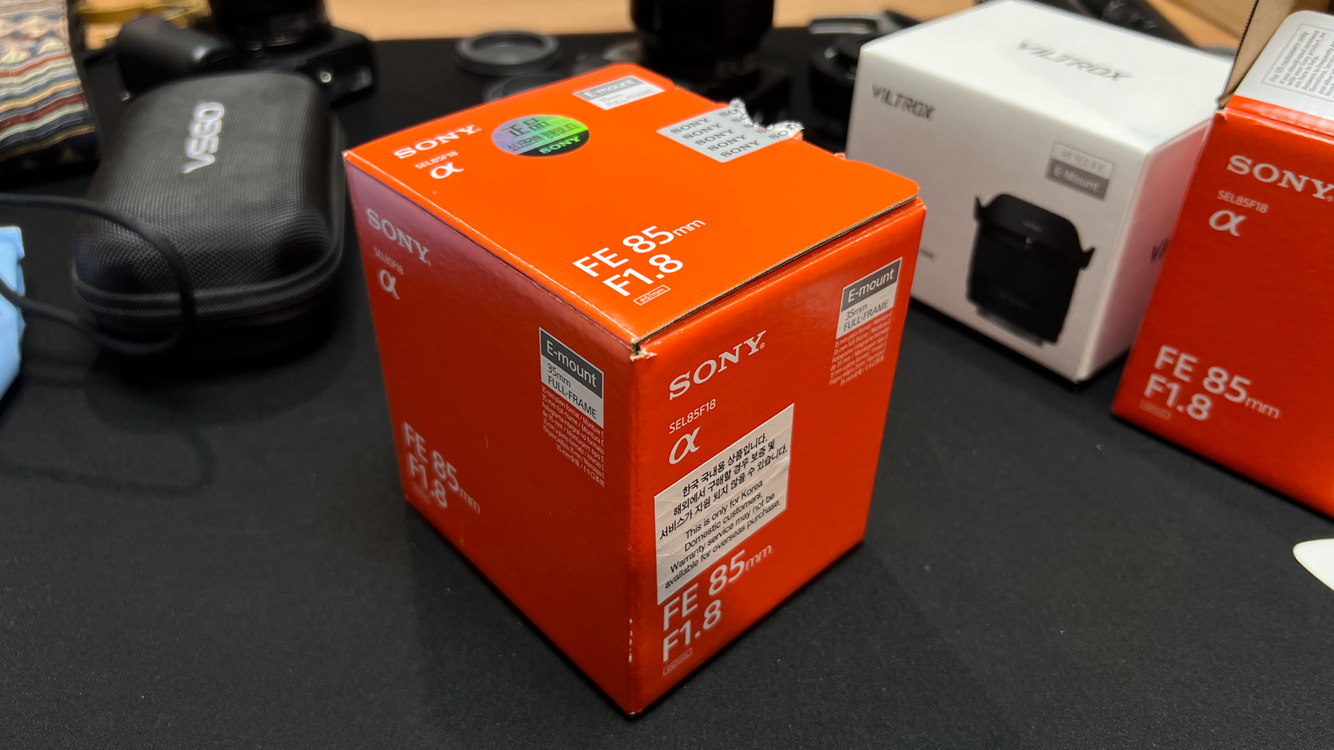 소니 FE 85mm F1.8 단렌즈 (알 상태 좋음) 이미지