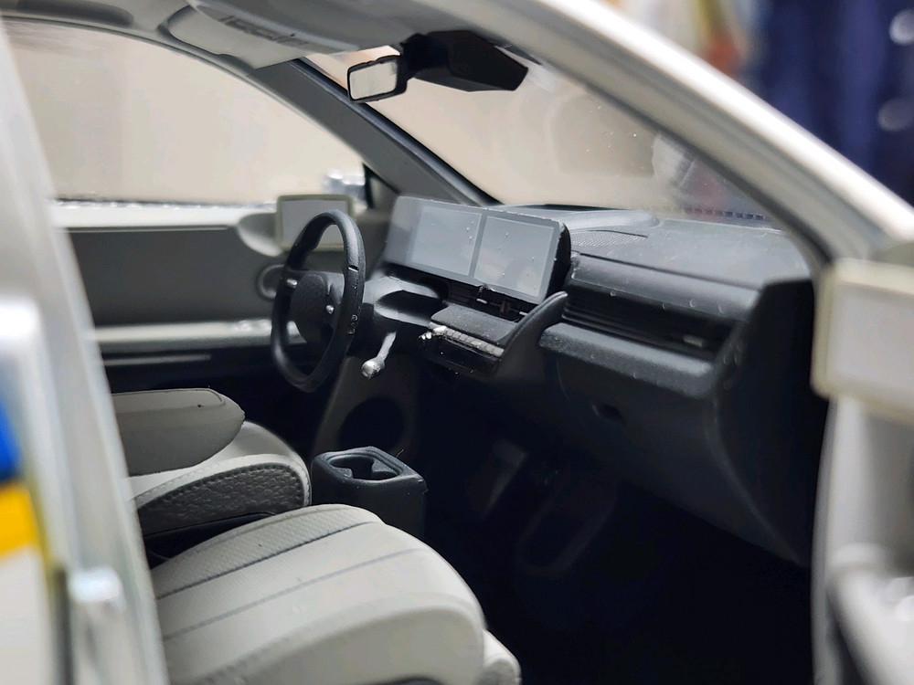 1:18 현대 아이오닉5 경찰차 국산 다이캐스트 이미지