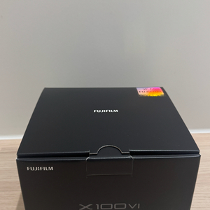 후지필름 x100vi 블랙 미개봉 새상품