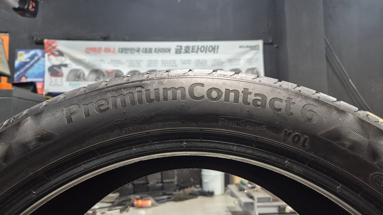 ★ 중고 타이어 ★275 40 21 콘티넨탈 프리미엄컨택트6 2754021 이미지