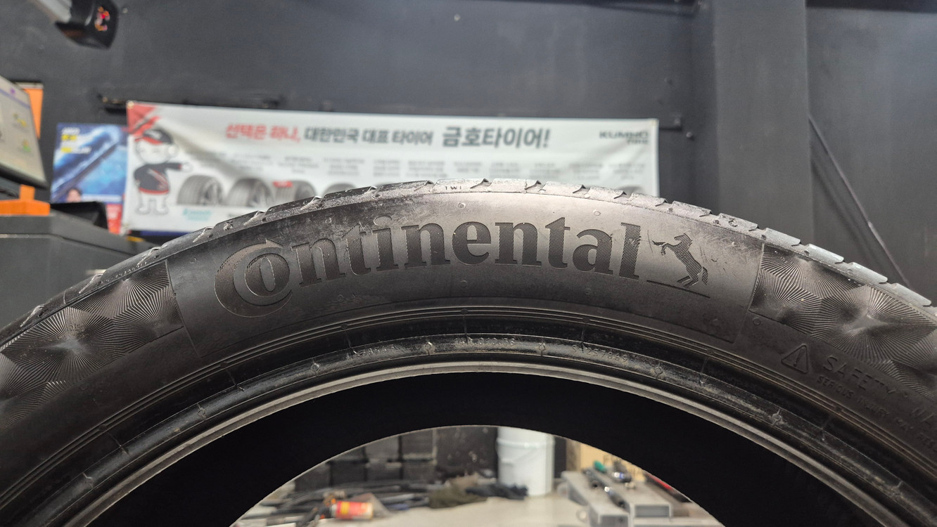 ★ 중고 타이어 ★275 40 21 콘티넨탈 프리미엄컨택트6 2754021 이미지