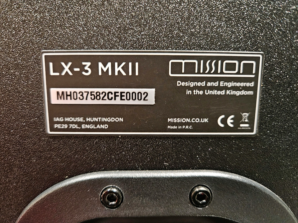 영국 미션 LX-3 MKII 북쉘프 스피커 팔아요 이미지