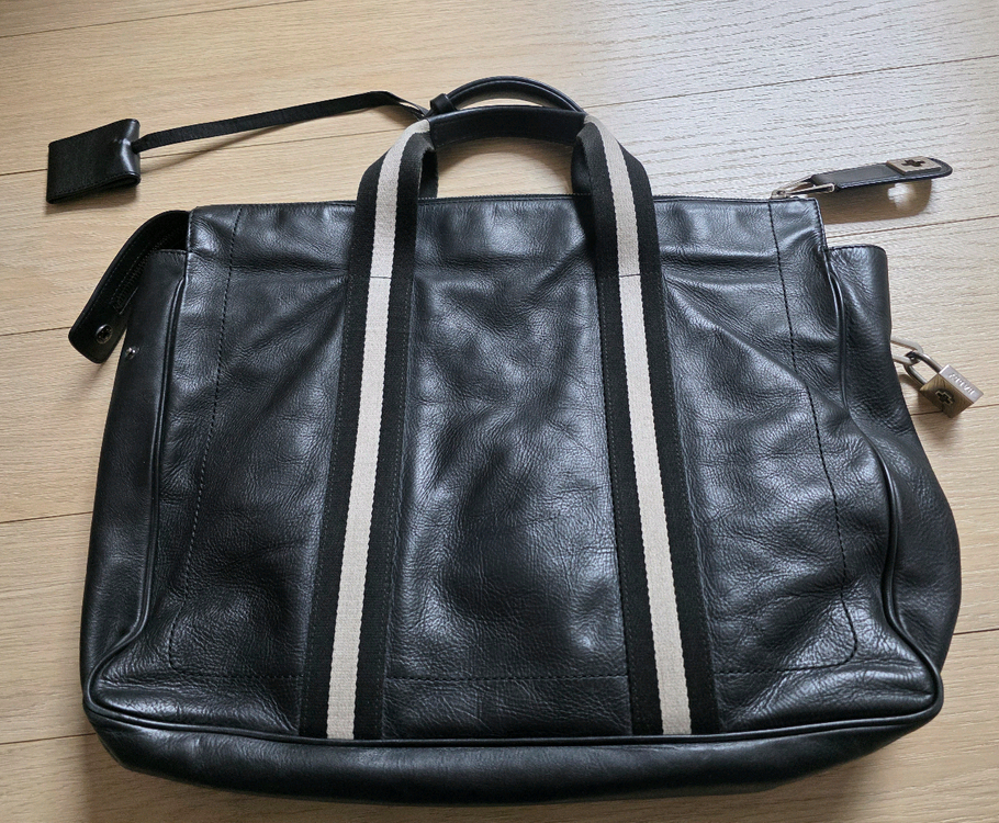 Bally 발리 남성 가죽 가방 서류가방 비즈니스가방 토트백 이미지