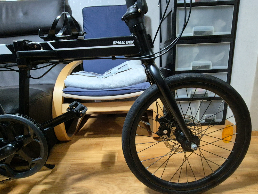 삼천리 스몰박스 7D 20인치 접이식 자전거 미니벨로 (다혼 (티티카카 류 이미지