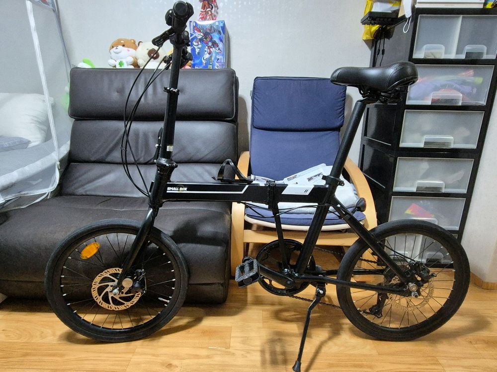 삼천리 스몰박스 7D 20인치 접이식 자전거 미니벨로 (다혼 (티티카카 류 이미지