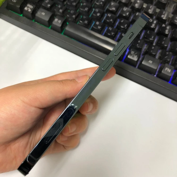 .아이폰12PRO 128GB 블루 AA급 중고폰 배터리100% 서브폰 세컨폰 211114 이미지
