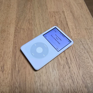 아이팟(ipod) 클래식 5세대(우유팟) 128GB SSD, 전후면 하우징, 배터리 신품 이미지