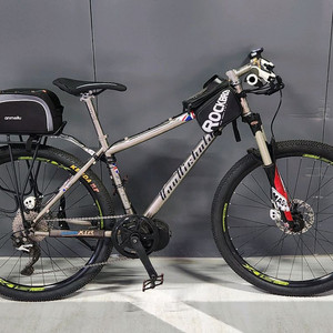 티타늄 전기자전거 e-mtb 팝니다. 이미지
