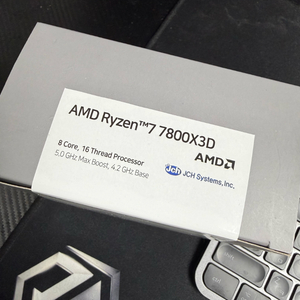 AMD 라이젠 7 7800X3D 미개봉 국내 정품 새상품 이미지
