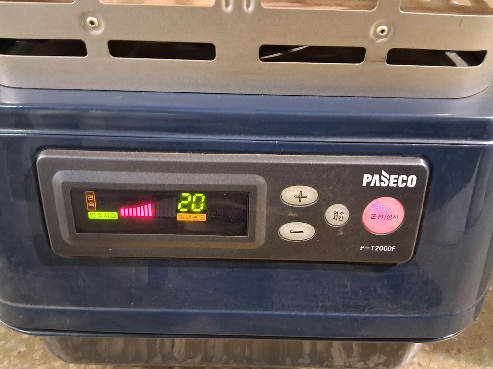 파세코 P-12000F석유난로 팬타입난로 로터리난로 캠핑난로 온풍기 열풍기 이미지