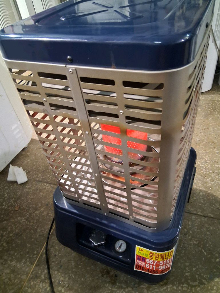 파세코 P-12000F석유난로 팬타입난로 로터리난로 캠핑난로 온풍기 열풍기 이미지