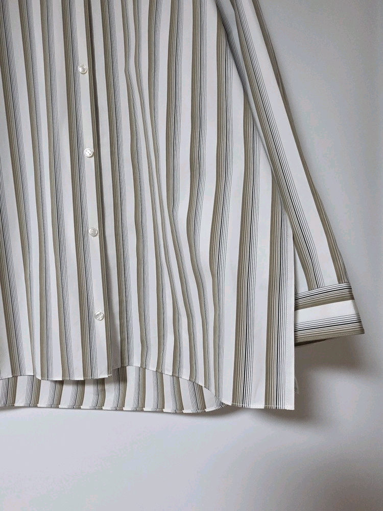 델라라나 DELLA LANA 20 스트라이프 셔츠 택째 새제품 이미지