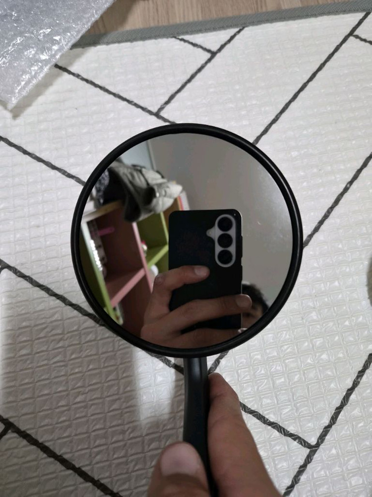 오토바이 사이드미러 세트 이미지