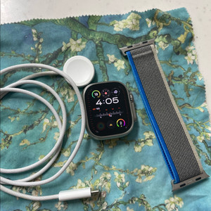 애플워치 울트라2 내추럴 S급 배터리97퍼 이미지