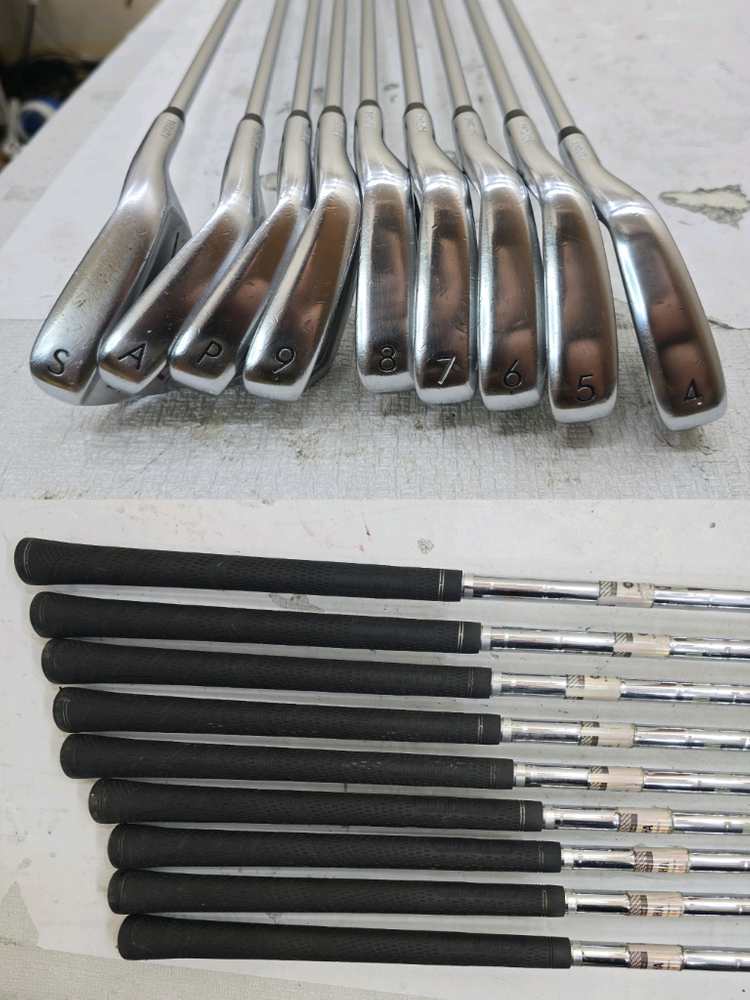 40만 야마하 경량스틸 아이언 젝시오 등 남성용 중고골프채 풀세트 이미지