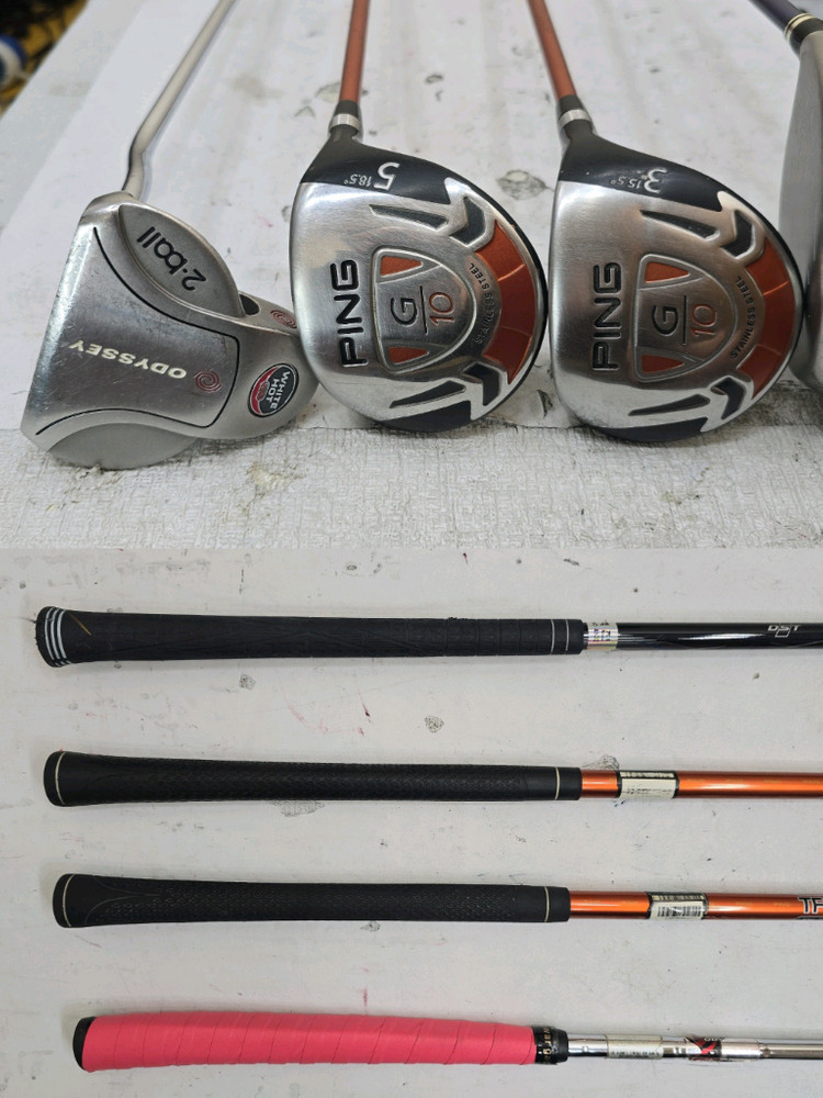 40만 야마하 경량스틸 아이언 젝시오 등 남성용 중고골프채 풀세트 이미지