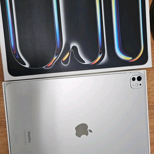 아이패드프로13 M4 실버 256 애플케어x 배터리 효율 100 이미지