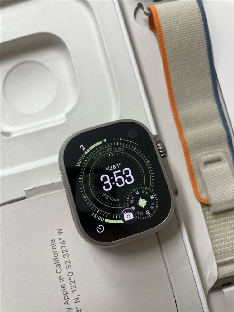 애플워치 울트라2 내추럴 49mm SSS급 이미지