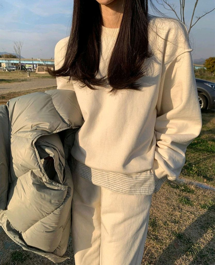 꽁떼드쪼이 쪼이쇼룸 오든 조거팬츠(크림)새상품 이미지