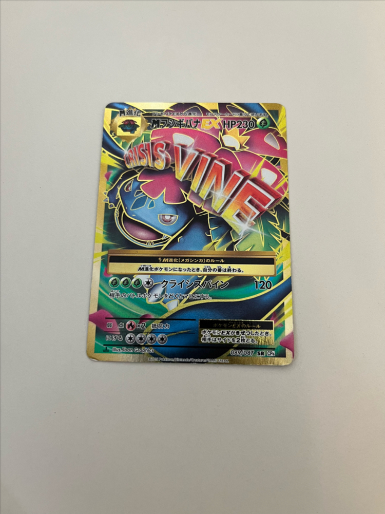 20주년 메가 이상해꽃ex 포켓몬카드 일판 이미지