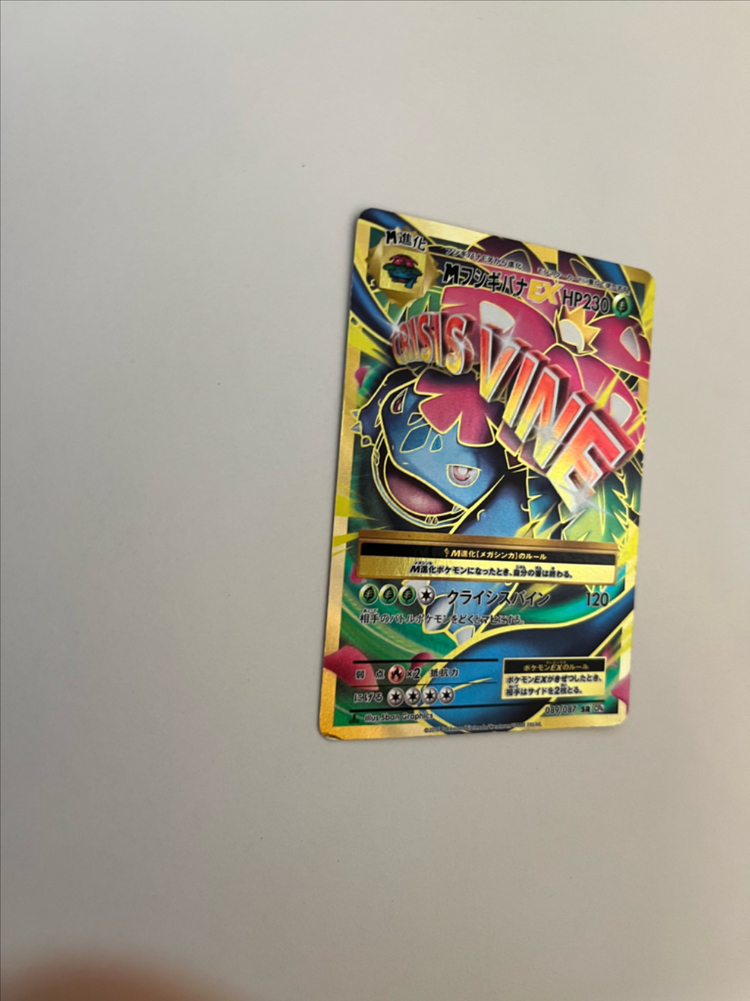 20주년 메가 이상해꽃ex 포켓몬카드 일판 이미지