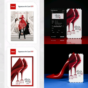 악마는 프라다를 입는다 2 아트카드 오리지널 티켓 오티 메가박스 이미지