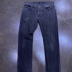 띠어리 라피 슬림핏 그레이 빈티지 워싱 데님팬츠 30 이미지