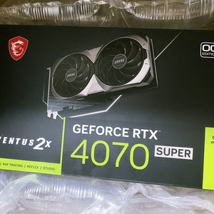 MSI 지포스 RTX 4070 SUPER VENTUS 4070 슈퍼 벤투스 2X OC D6X 12GB 새제품 이미지