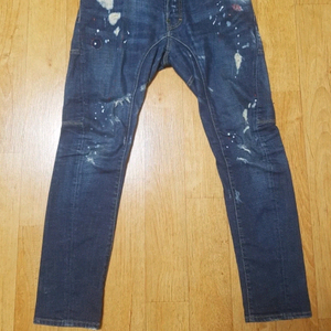 (이태리 수입정품 새상품급)디스퀘어드2 페인트 스플래시 데미지 워싱 스판청바지,32인치 이미지