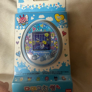 다마고치 썸 블루 개봉품 이미지