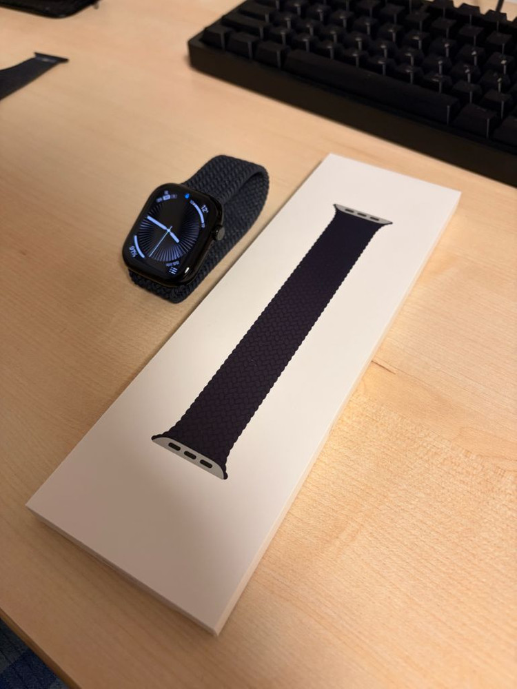 애플워치10 46mm 제트블랙 이미지