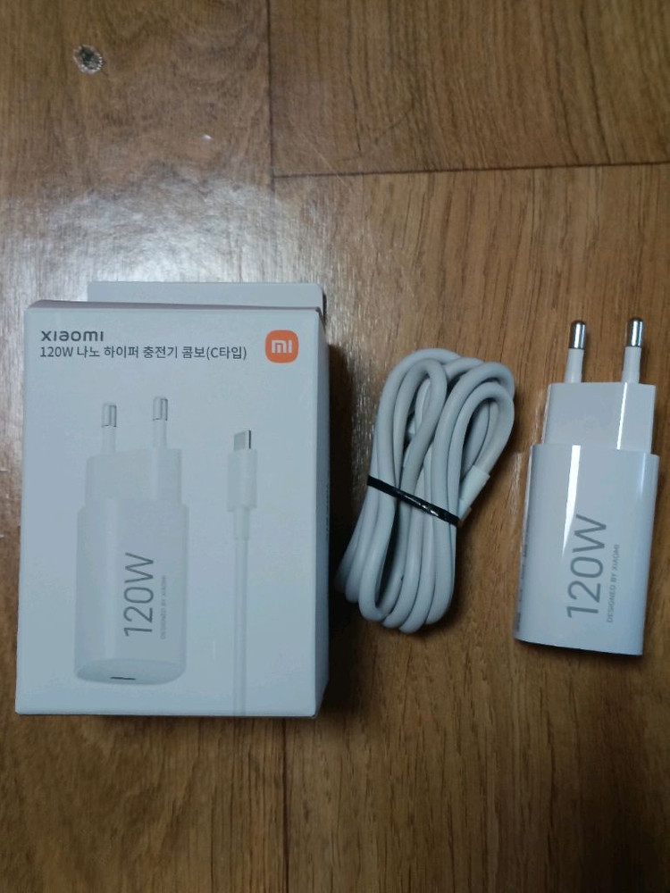 포코F7프로+120w충전기+레드미버즈7s+65w충전기 이미지