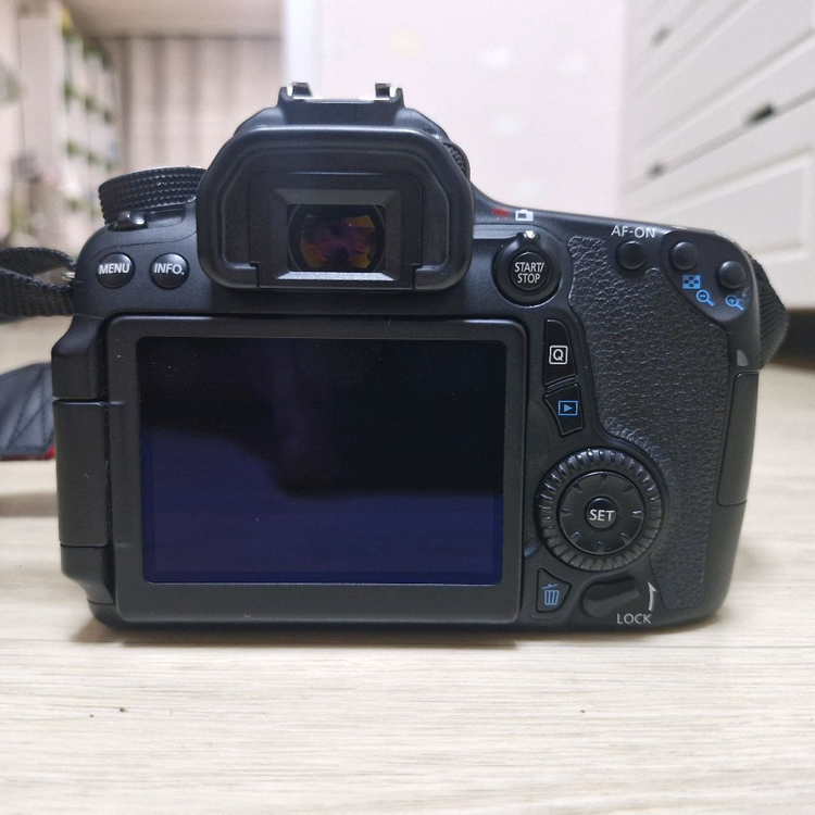 캐논 EOS 70D DSLR 카메라 가방 포함 이미지